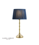 Veioza Laura Ashley Corey Antique Brass Candlestick Table Lamp Base Only