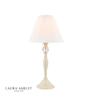 Veioza Laura Ashley Ellis Table Lamp Cream With Ivory Shade