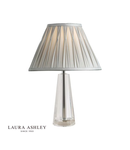 Veioza Laura Ashley Blake Small Table Lamp Crystal Polished Chrome Base Only