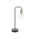 Veioza Kiefer Table Lamp Black & Antique Brass