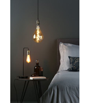 Veioza Kiefer Table Lamp Black & Antique Brass