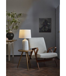 Veioza Vondra Table Lamp White & Grey With Shade