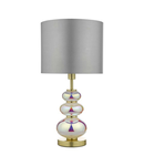 Veioza Kiandra Table Lamp Iridescent Glass With Shade