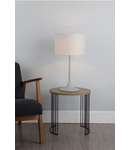 Veioza Funchal Table Lamp Grey With Shade