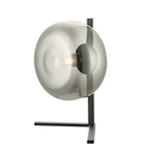 Veioza Erla Table Lamp Smoked Glass And Matt Black