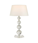 Veioza Bedelia Table Lamp Polished Chrome Acrylic With Shade