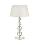 Veioza Bedelia Table Lamp Polished Chrome Acrylic With Shade