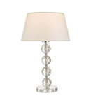 Veioza Aletta Table Lamp Faceted Acrylic With Shade