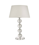 Veioza Aletta Table Lamp Faceted Acrylic With Shade