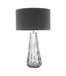 Veioza Vezzano Table Lamp Smoked Glass Base Only