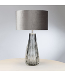 Veioza Vezzano Table Lamp Smoked Glass Base Only