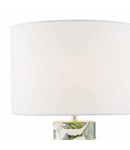 Veioza Filip Table Lamp Green Leaf Print Base Only