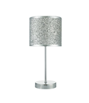 Veioza Bistro Touch Table Lamp Polished Chrome With Silver Shade