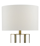 Veioza Osuna Table Lamp Natural Brass Glass With Shade