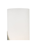 Veioza Faris Touch Table Lamp Satin Nickel Opal Glass