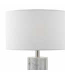 Veioza Erebus Table Lamp Marble Effect With Shade