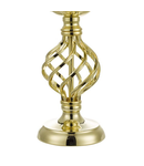 Veioza Iffley Touch Table Lamp Gold Cage Twist Base With Shade - Small