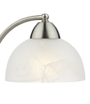 Veioza Saxby Touch Table Lamp Satin Chrome Glass