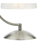 Veioza Saxby Touch Table Lamp Satin Chrome Glass