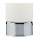 Veioza Jot Touch Table Lamp Polished Chrome Opal Glass