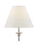 Veioza Blenheim Table Lamp Polished Nickel With Shade (Multipack)