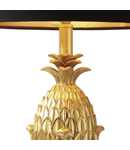 Veioza Pineapple Table Lamp Gold With Shade