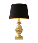 Veioza Pineapple Table Lamp Gold With Shade
