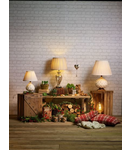 Veioza Layer Small Table Lamp Cream With Shade