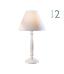 Veioza Regal Small Table Lamp White With Shade (Multipack)