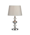 Veioza Edith Touch Table Lamp Polished Chrome with Shade