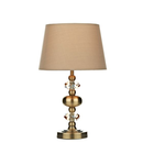 Veioza Edith Touch Table Lamp Antique Brass complete with Shade