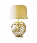 Veioza Balthazar Table Lamp Antique Gold With Shade