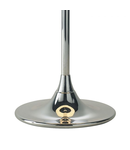 Veioza Delta Table Lamp Polished Chrome With Shade