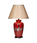 Veioza Bertha Table Lamp Red With Bird Detail Base Only