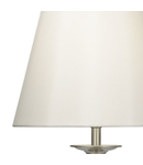 Veioza Bybliss Table Lamp Satin Chrome With Shade (Multipack)