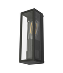 Aplica Taryn Outdoor Wall Light Matt Grey Glass IP65