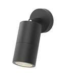 Aplica Ortega Outdoor Single Spotlight Matt Black IP65