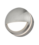 Aplica Akos Round Eyelid Outdoor Wall Light Aluminium IP65 LED