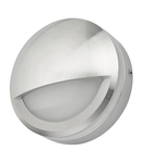 Aplica Akos Round Eyelid Outdoor Wall Light Aluminium IP65 LED