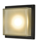 Aplica Aquilina Outdoor Wall Light Matt Black LED IP44