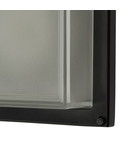 Aplica Aquilina Outdoor Wall Light Matt Black LED IP44