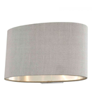 Aplica Melody Wall Light With Oval Grey Shade