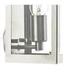 Aplica Era Outdoor Wall Light Stainless Steel Glass IP44