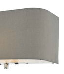 Aplica Ronda 3 Light Wall Light Grey With LED Reading Light