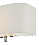 Aplica Ronda 3 Light Wall Light Ivory With LED Reading Light