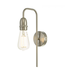 Aplica Kiefer Wall Light Satin Chrome