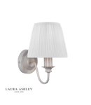 Aplica Laura Ashley Ellis Wall Light Grey With Shade