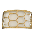 Aplica Epstein 1 Light Wall Light Gold & Ivory