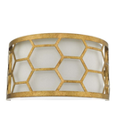 Aplica Epstein 1 Light Wall Light Gold & Ivory