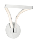 Aplica Killian Wall Light Polished Chrome & Acrylic LED